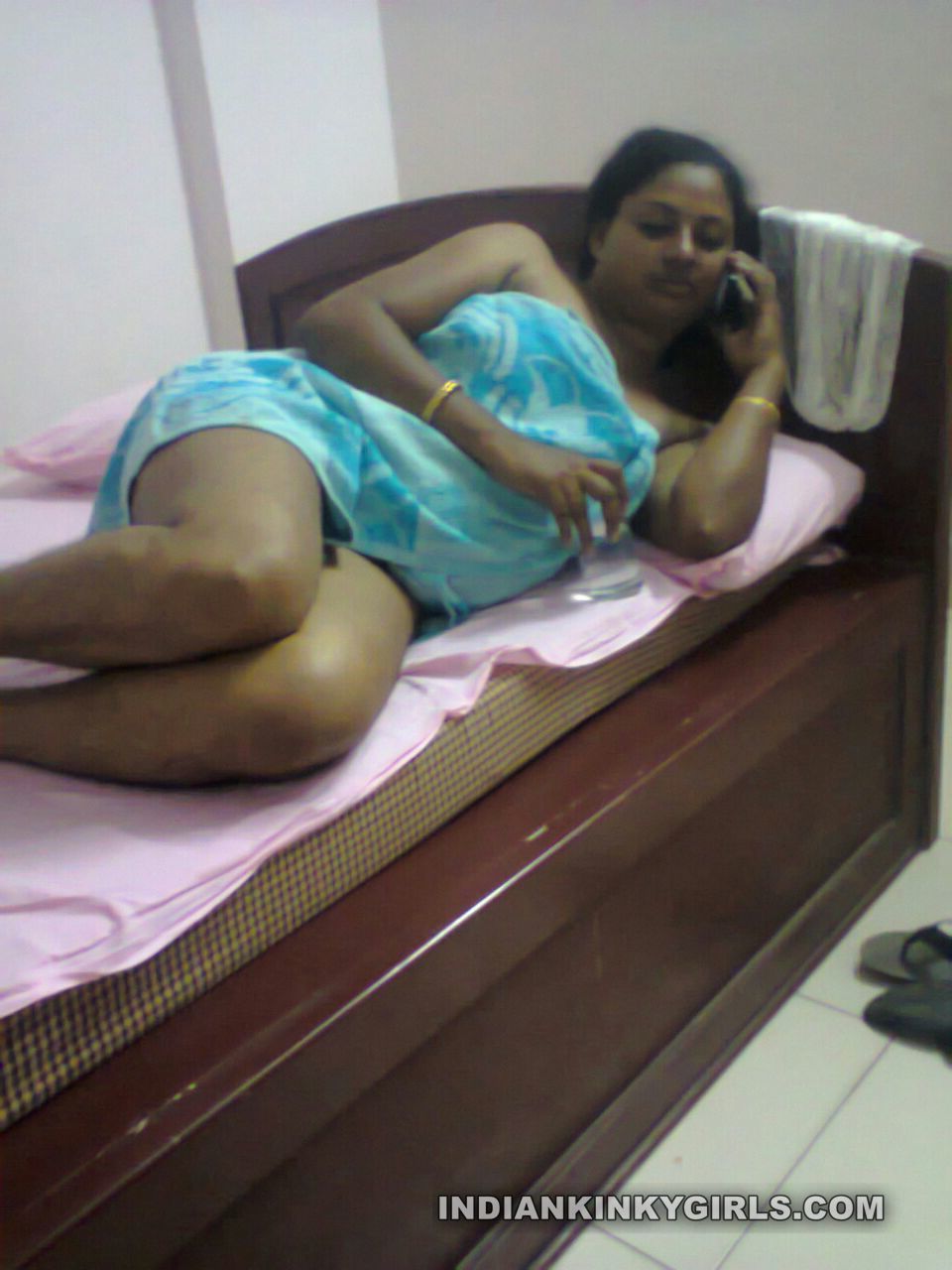 Mallu Bhabhi Seems Stripping for Boss Showing Boobies _005.jpg