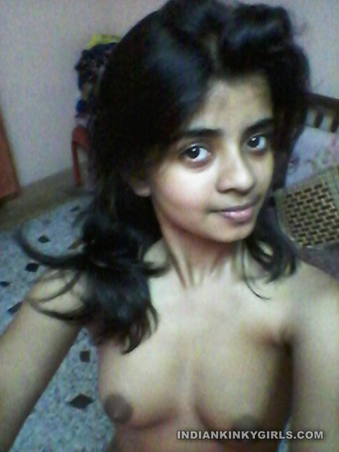 Cute Teenage Indian Girl Topless Posing Fresh Tits _003.jpg