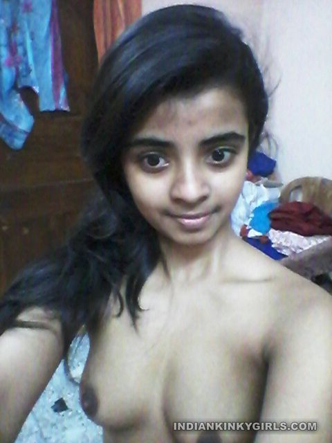 Cute Teenage Indian Girl Topless Posing Fresh Tits _006.jpg