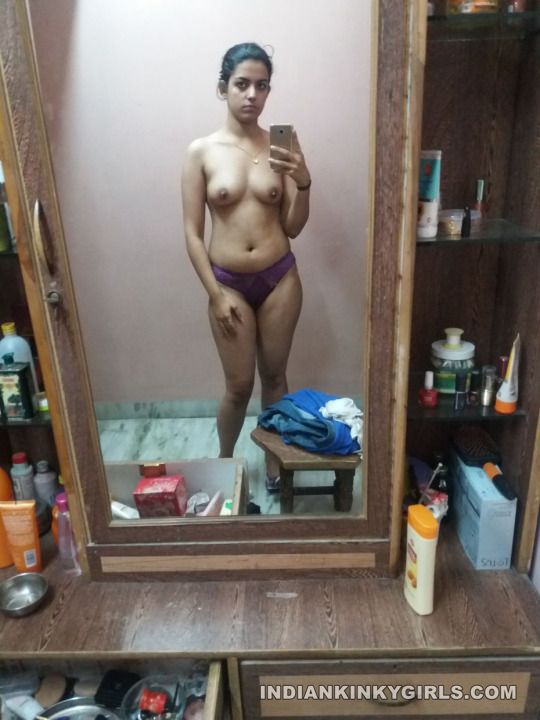 Beautiful Gurgram Teen Nisha Topless Selfies Shots _003.jpg