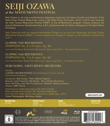 Ludwig van Beethoven - Symphonies Nos. 2 & 7 (2017) Blu-ray