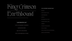 King Crimson - Earthbound (Sailors' Tales)  (2017) Blu-ray