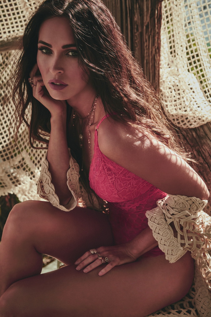 Megan Fox in sexy see through lingerie for 2018 Style Verify magazine 10x HQ photos 12.jpg