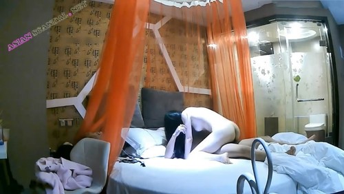 Asian Couple Having Sex for the First Time At The Hotel