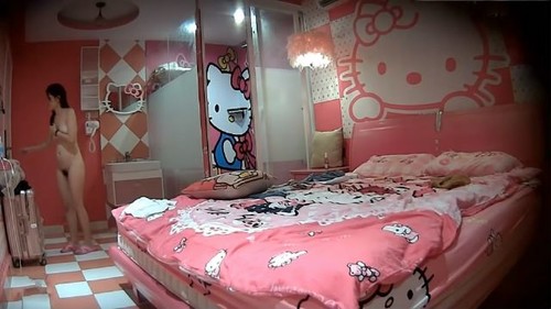 Asian Couple Make Love At The Kitty Hotel