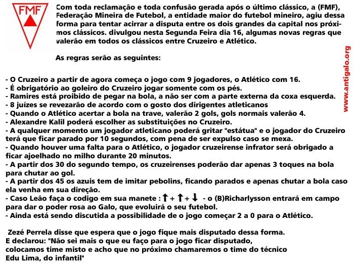 Cruzeiro 2009 - 19 novas regras.jpg