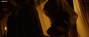 Florence Pugh - Outlaw King 1080p topless nude sex scene.