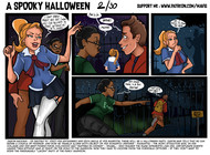 A Spooky Halloween Ongoing by Mavruda 13 pages