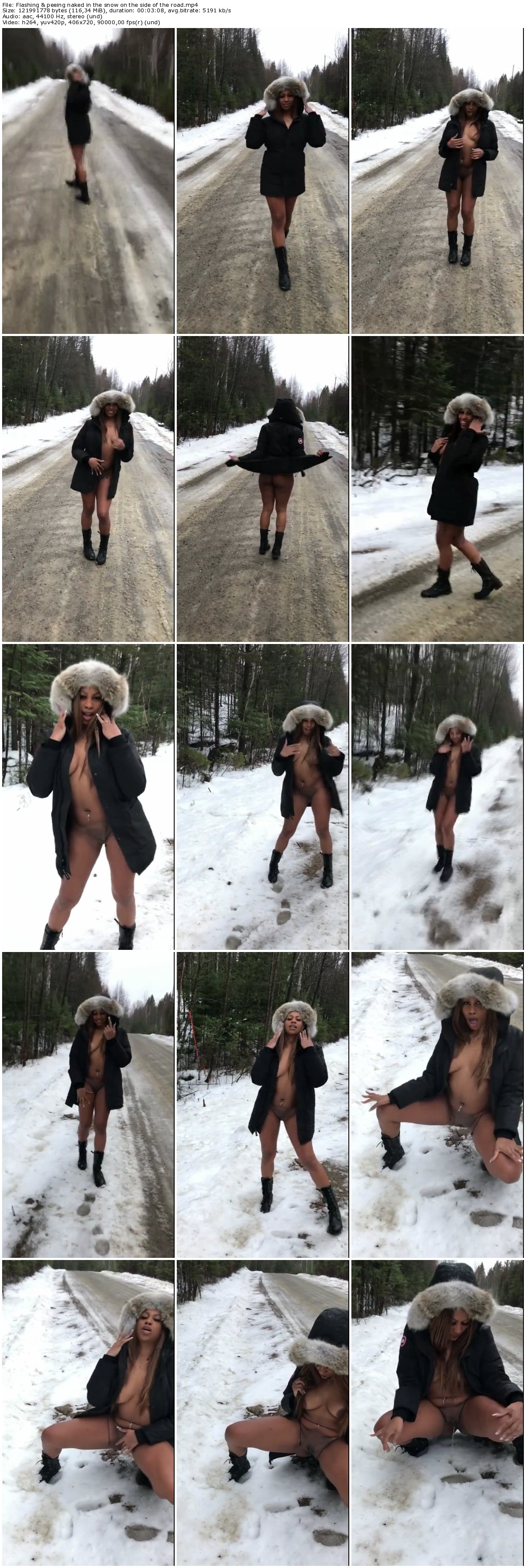 Flashing & peeing naked in the snow on the side of the road_thumb.jpg