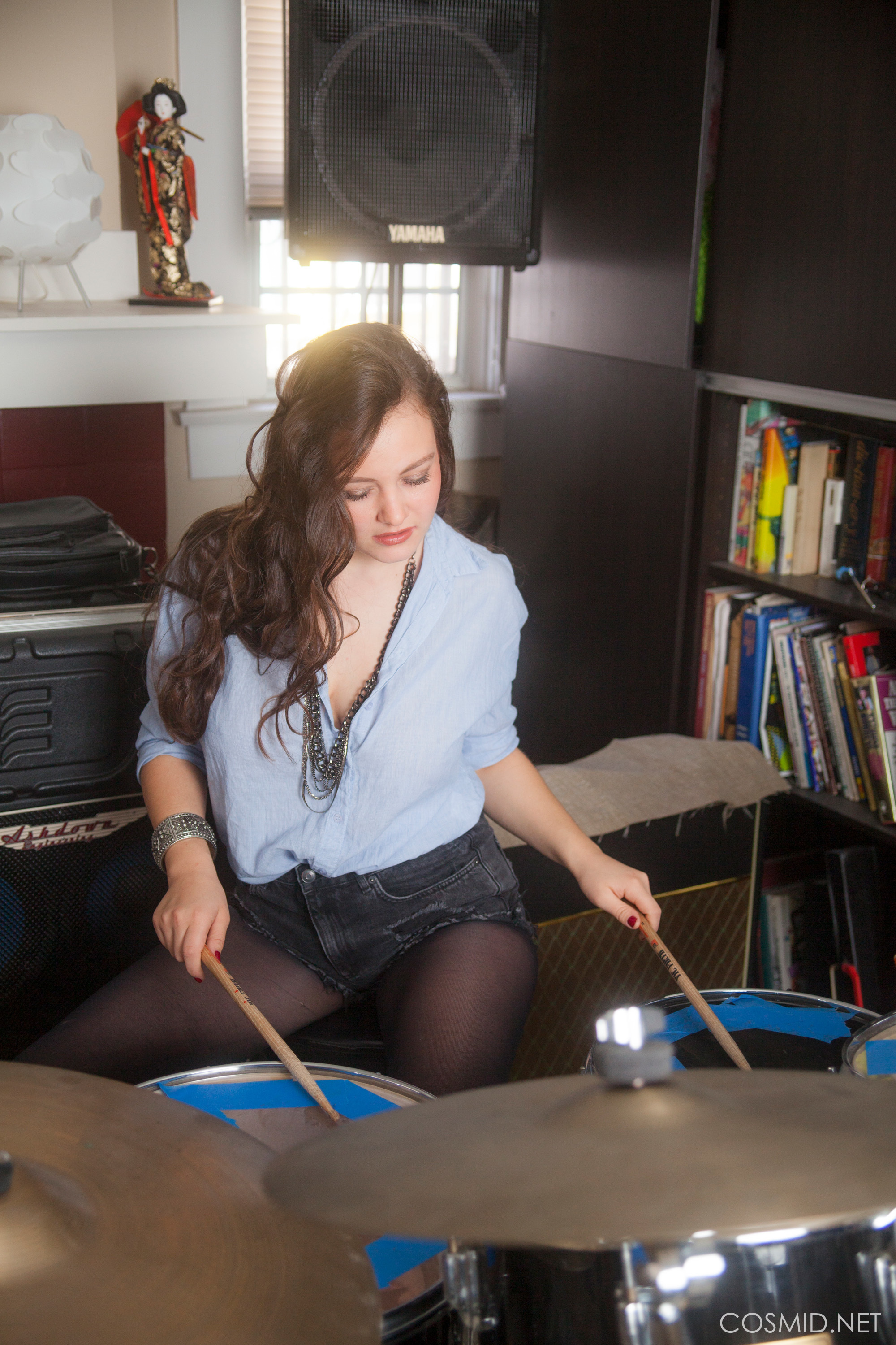 Hailee Fox - Playing The Drums 021.jpg