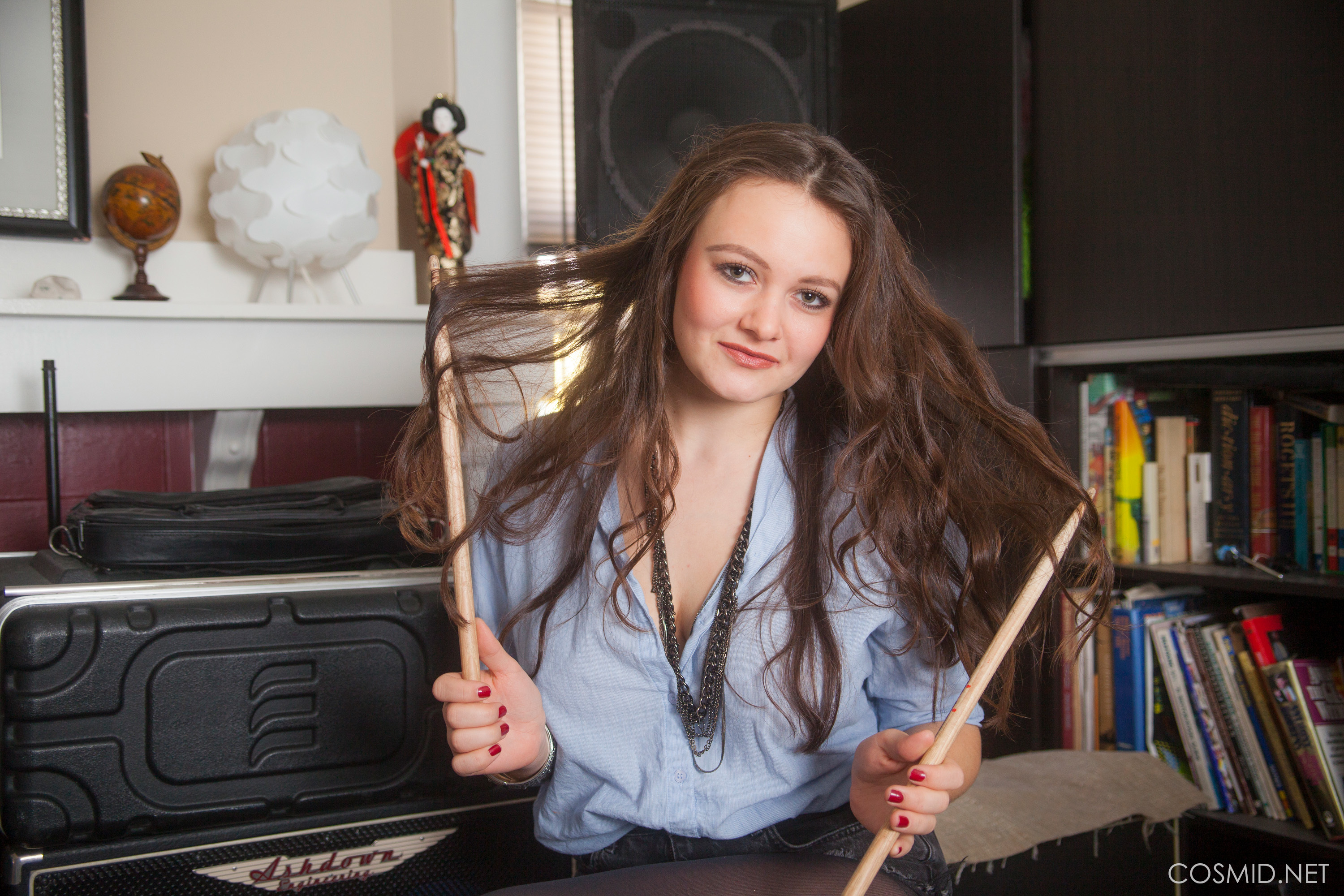 Hailee Fox - Playing The Drums 030.jpg