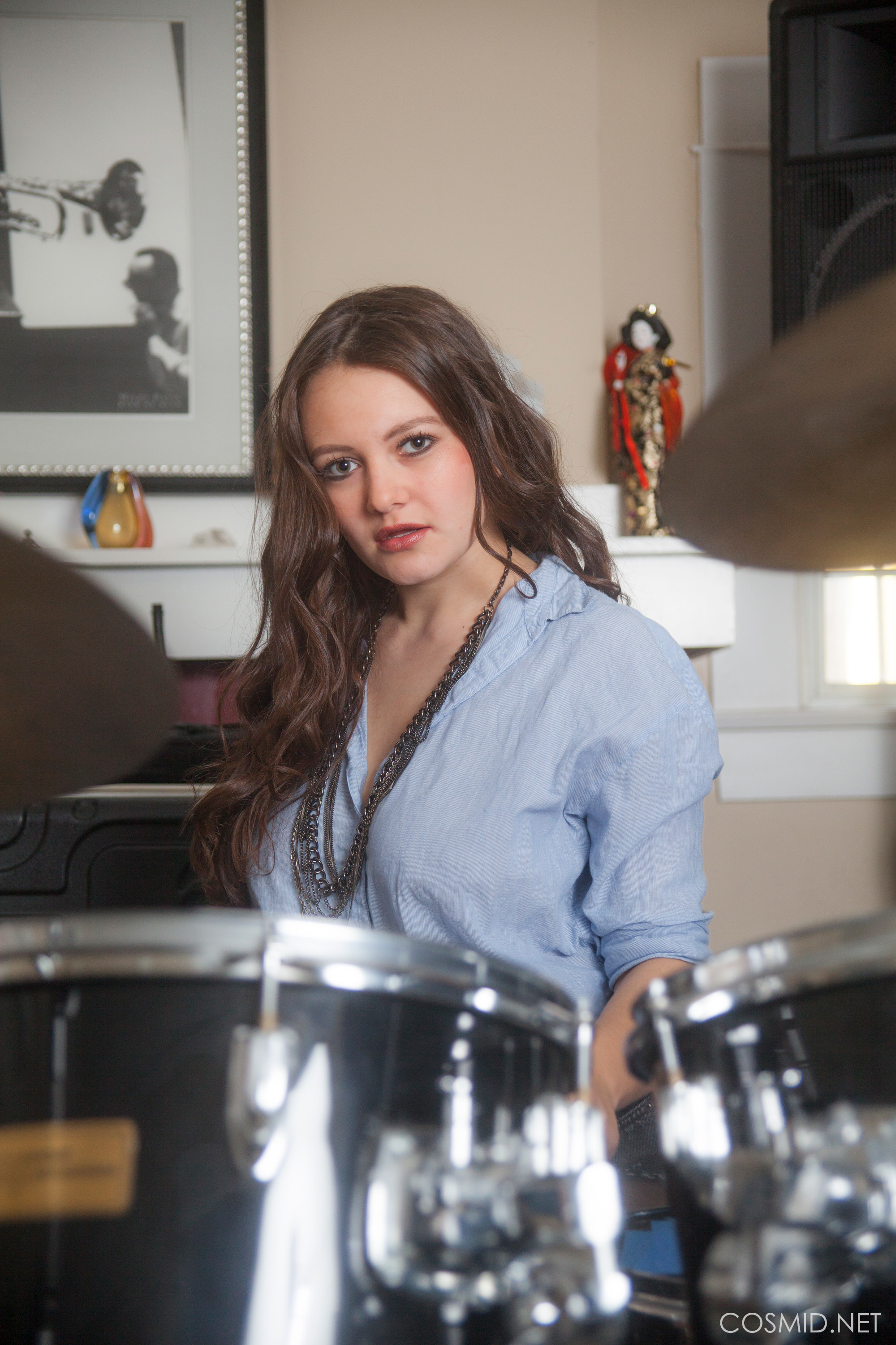 Hailee Fox - Playing The Drums 004.jpg
