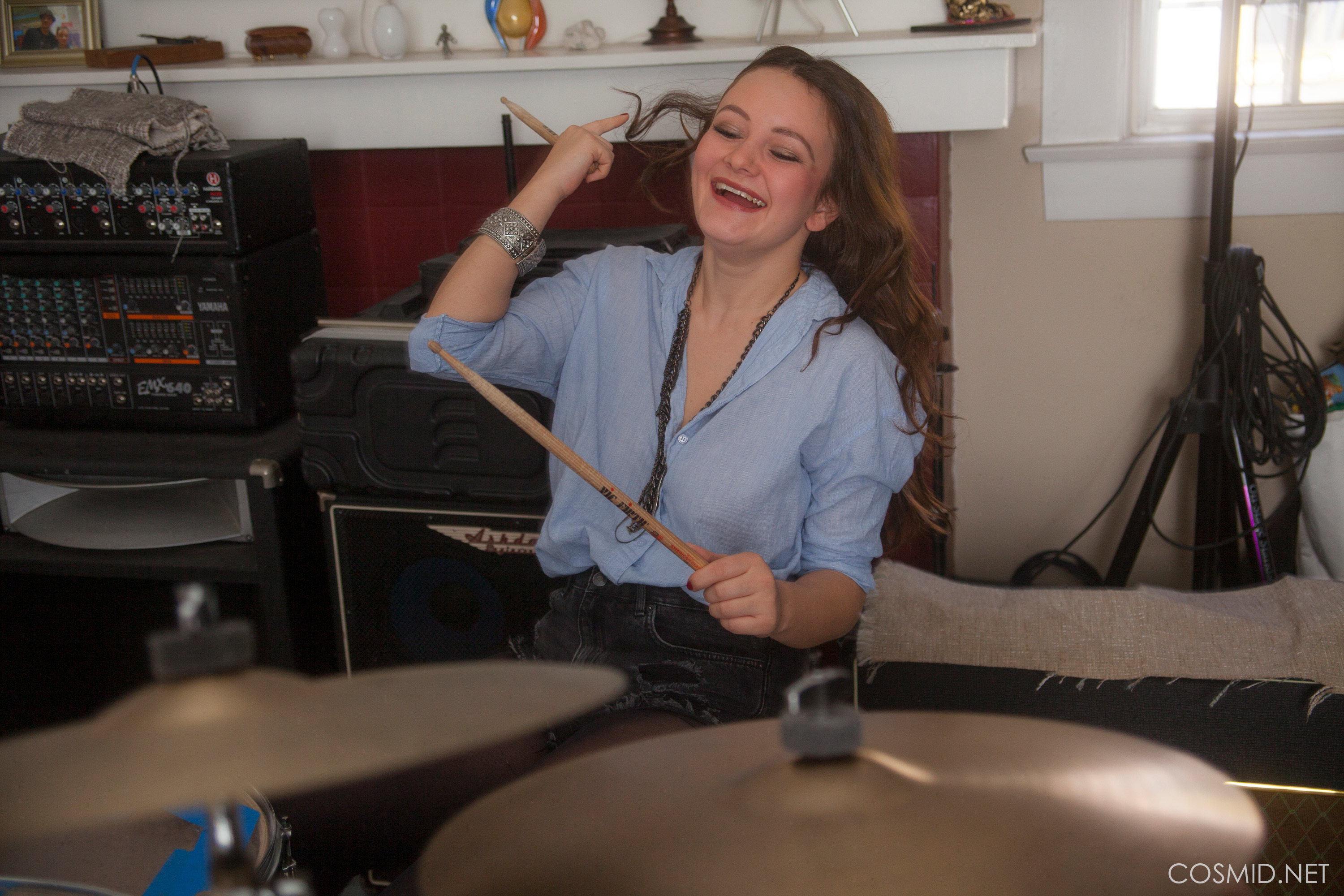 Hailee Fox - Playing The Drums 018.jpg