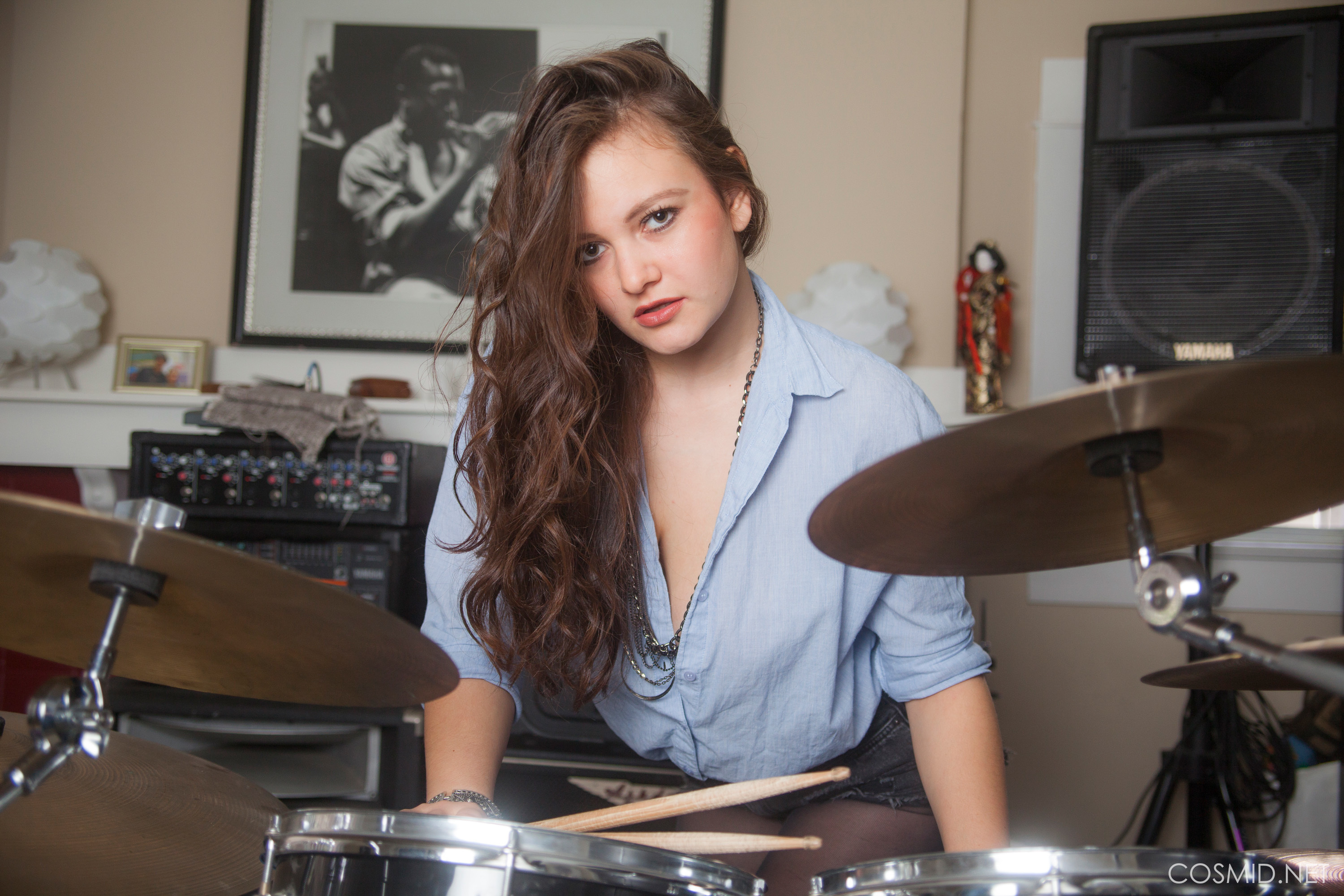 Hailee Fox - Playing The Drums 037.jpg