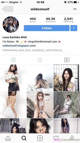Luna Sachiko Wild (@wildestwolf) leaked nude photos