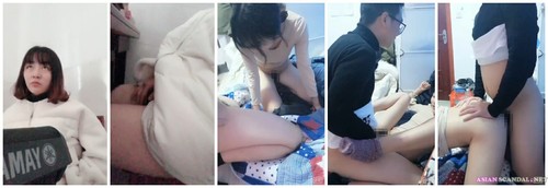 Chinese big milk have sex with boyfriend on wechat