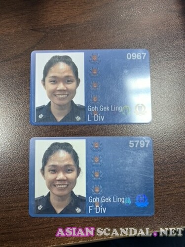 Goh Gek Ling – Singapore Police Force Female Officer Leaked