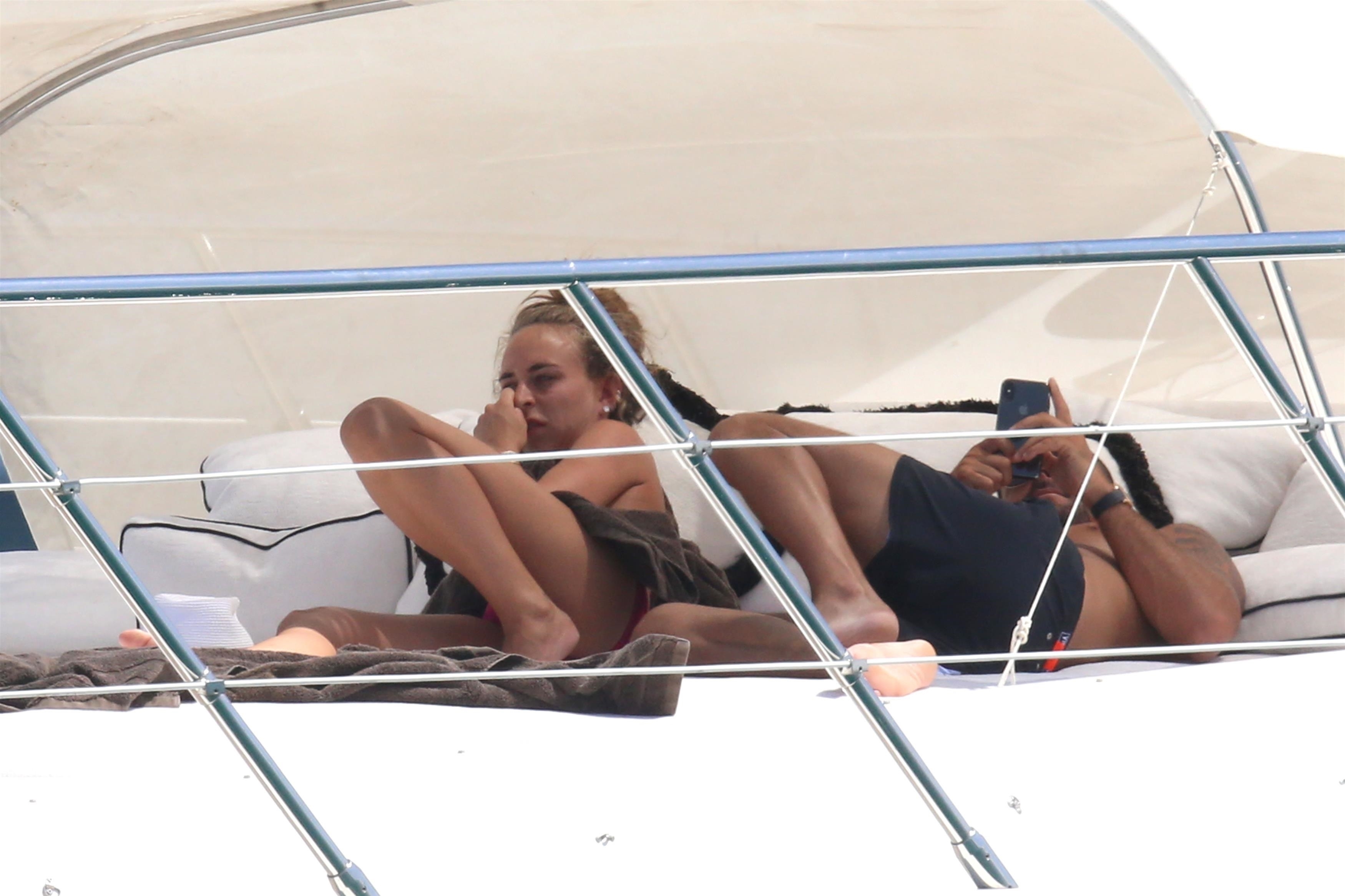 Chloe Green topless relaxing candids on the Yacht  in Sardinia 68x HQ (51).jpg