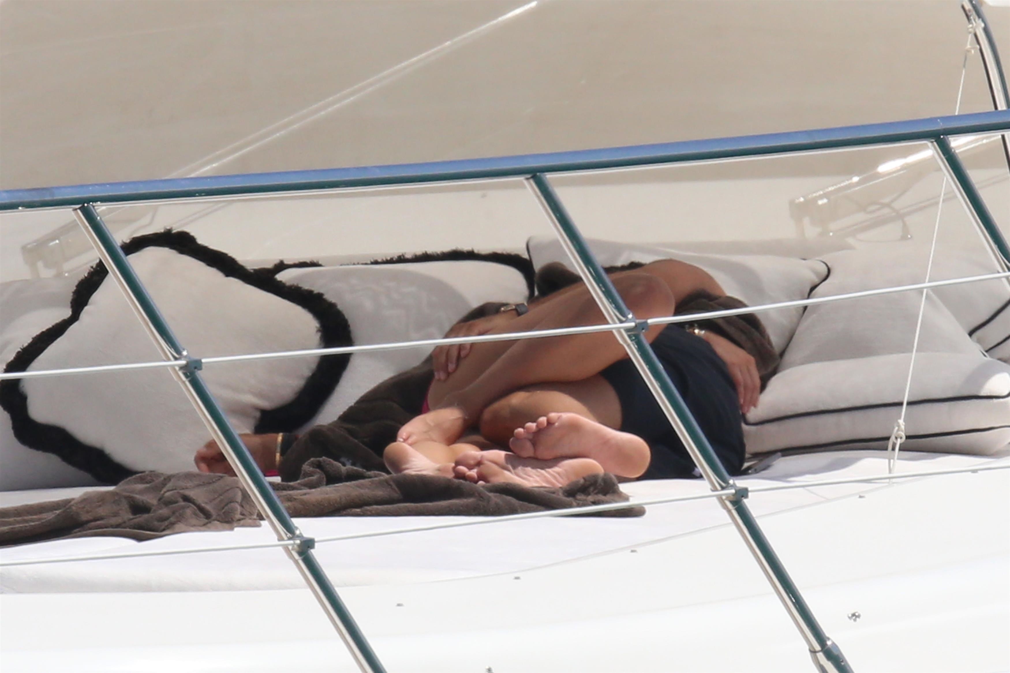 Chloe Green topless relaxing candids on the Yacht  in Sardinia 68x HQ (39).jpg
