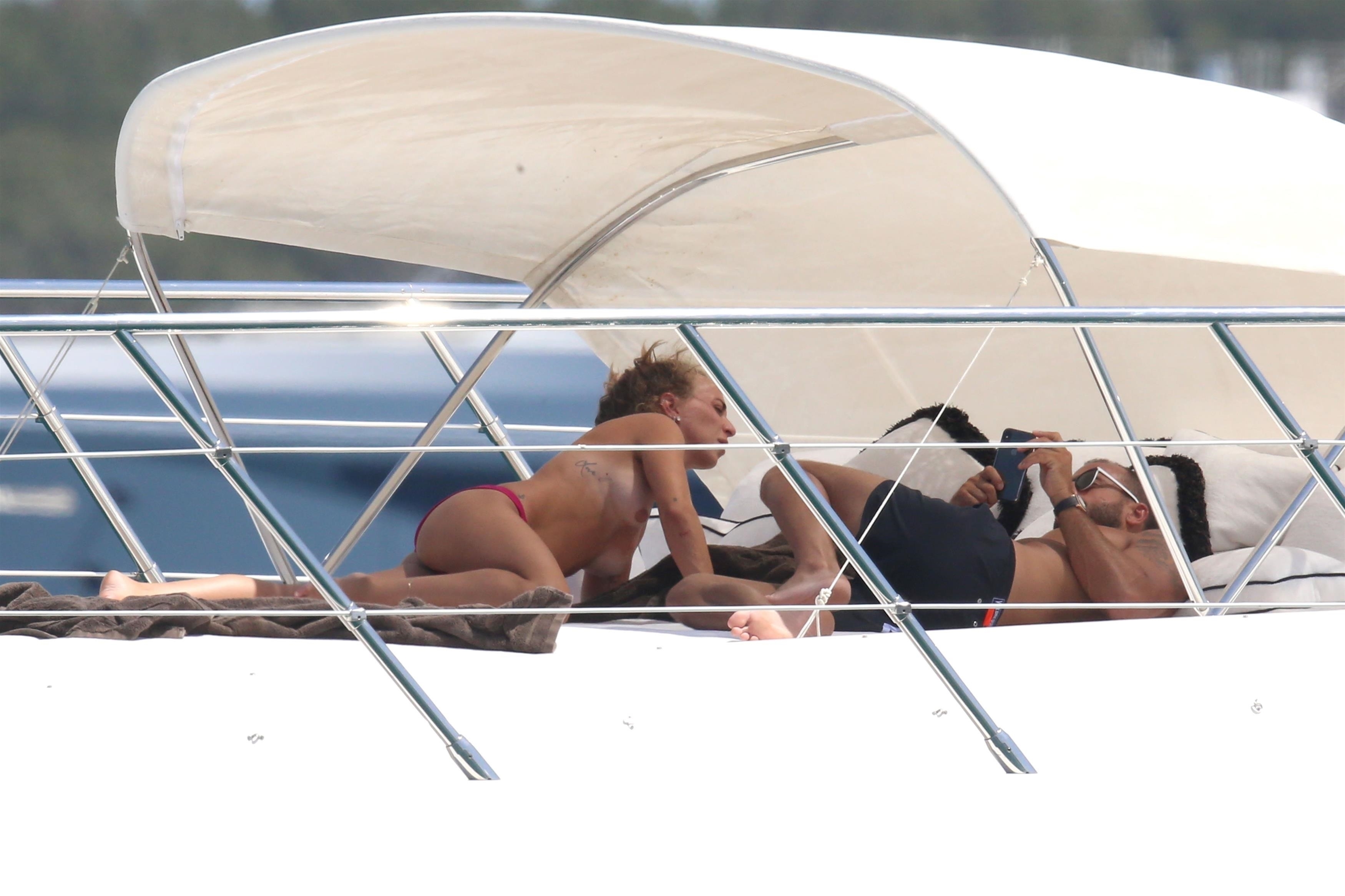Chloe Green topless relaxing candids on the Yacht  in Sardinia 68x HQ (9).jpg