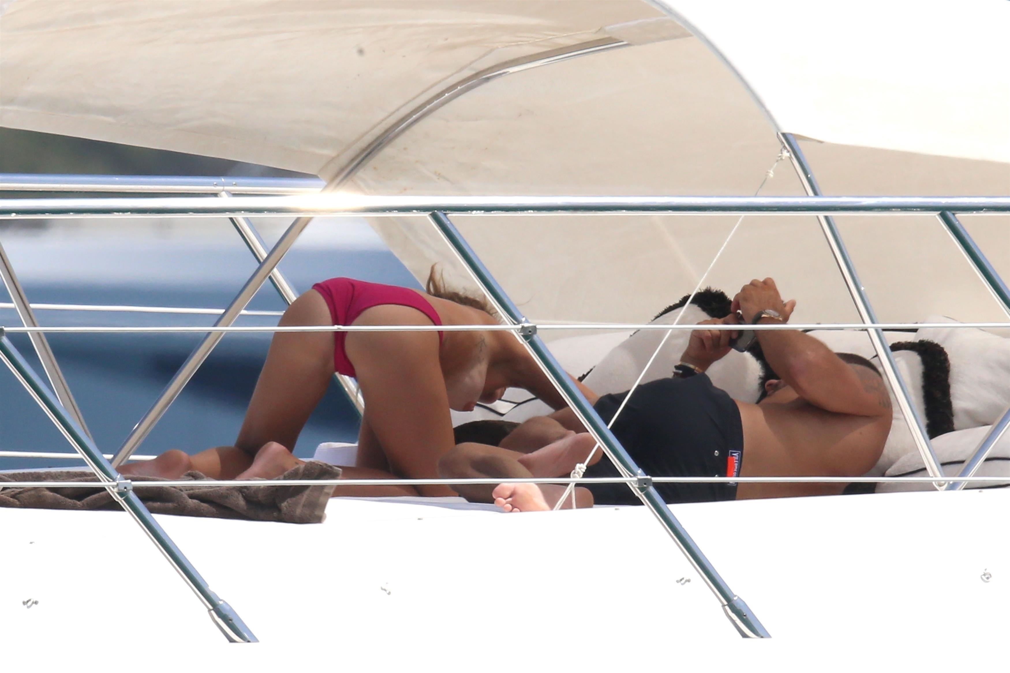 Chloe Green topless relaxing candids on the Yacht  in Sardinia 68x HQ (16).jpg