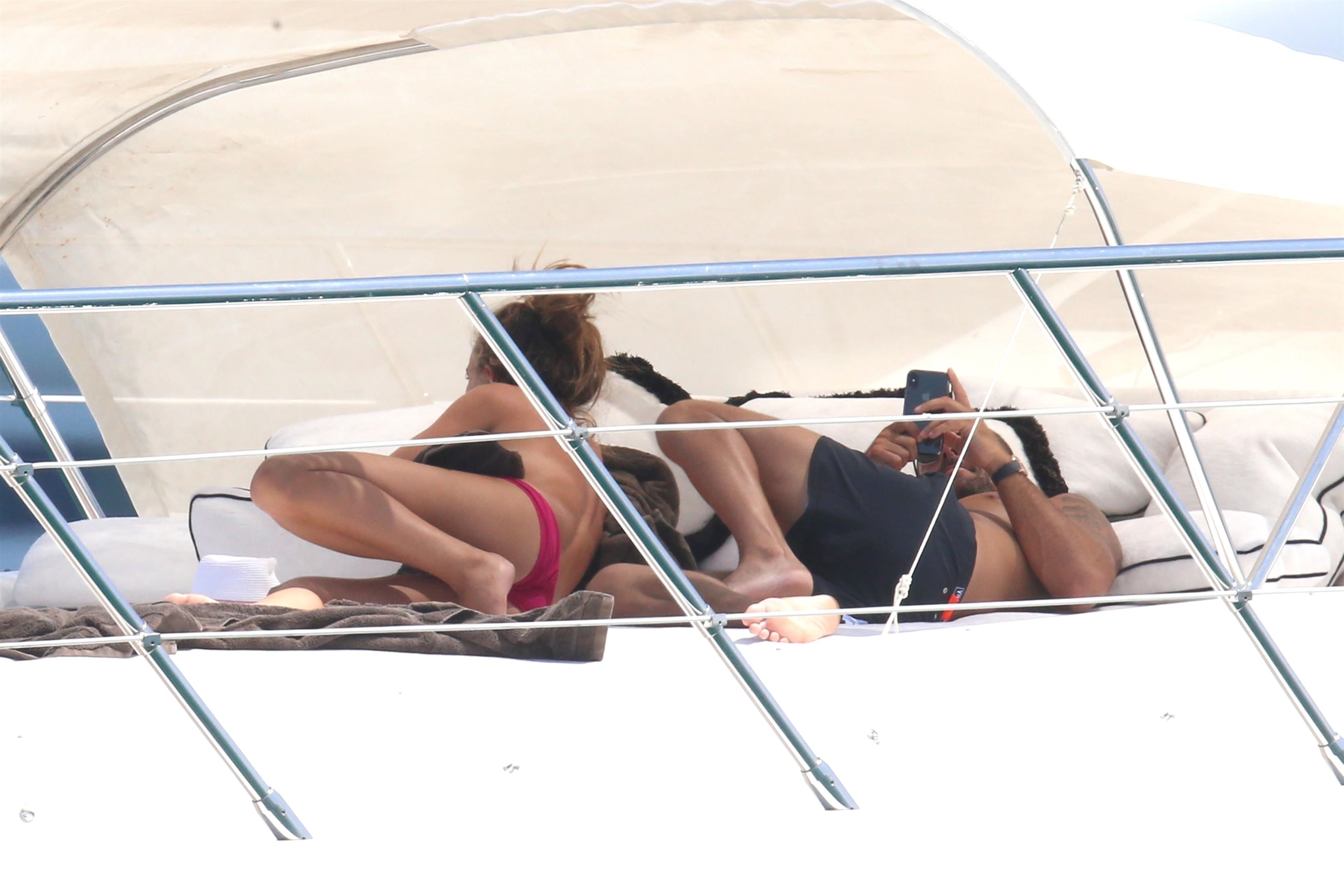 Chloe Green topless relaxing candids on the Yacht  in Sardinia 68x HQ (52).jpg