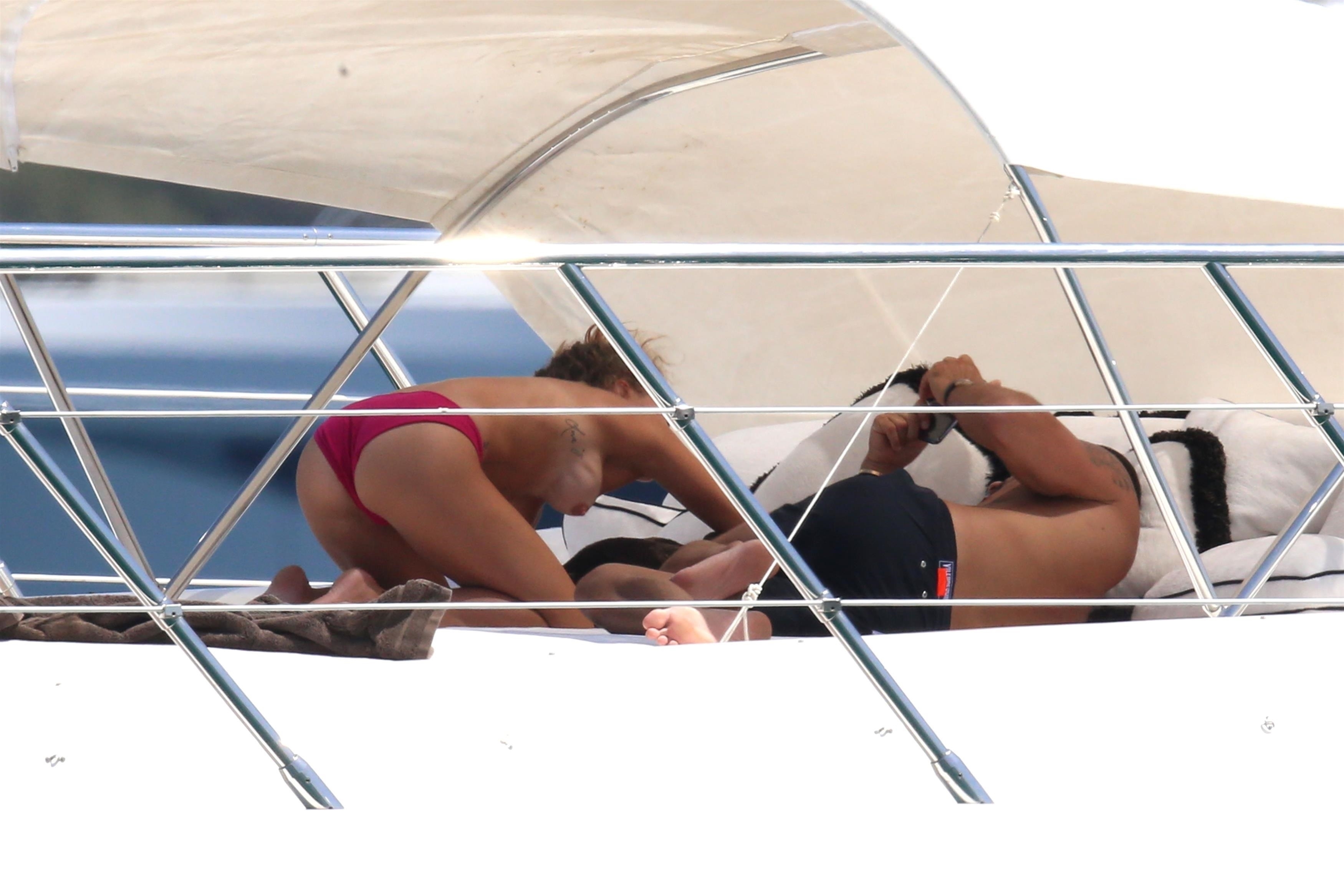 Chloe Green topless relaxing candids on the Yacht  in Sardinia 68x HQ (18).jpg