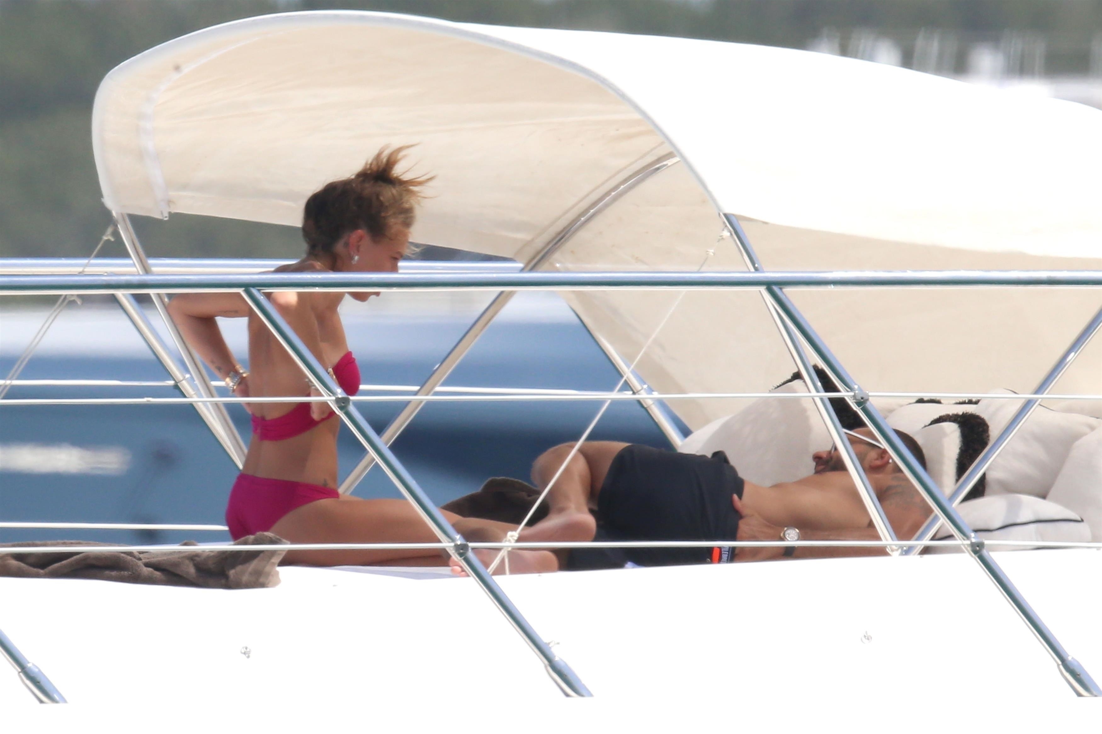 Chloe Green topless relaxing candids on the Yacht  in Sardinia 68x HQ (24).jpg