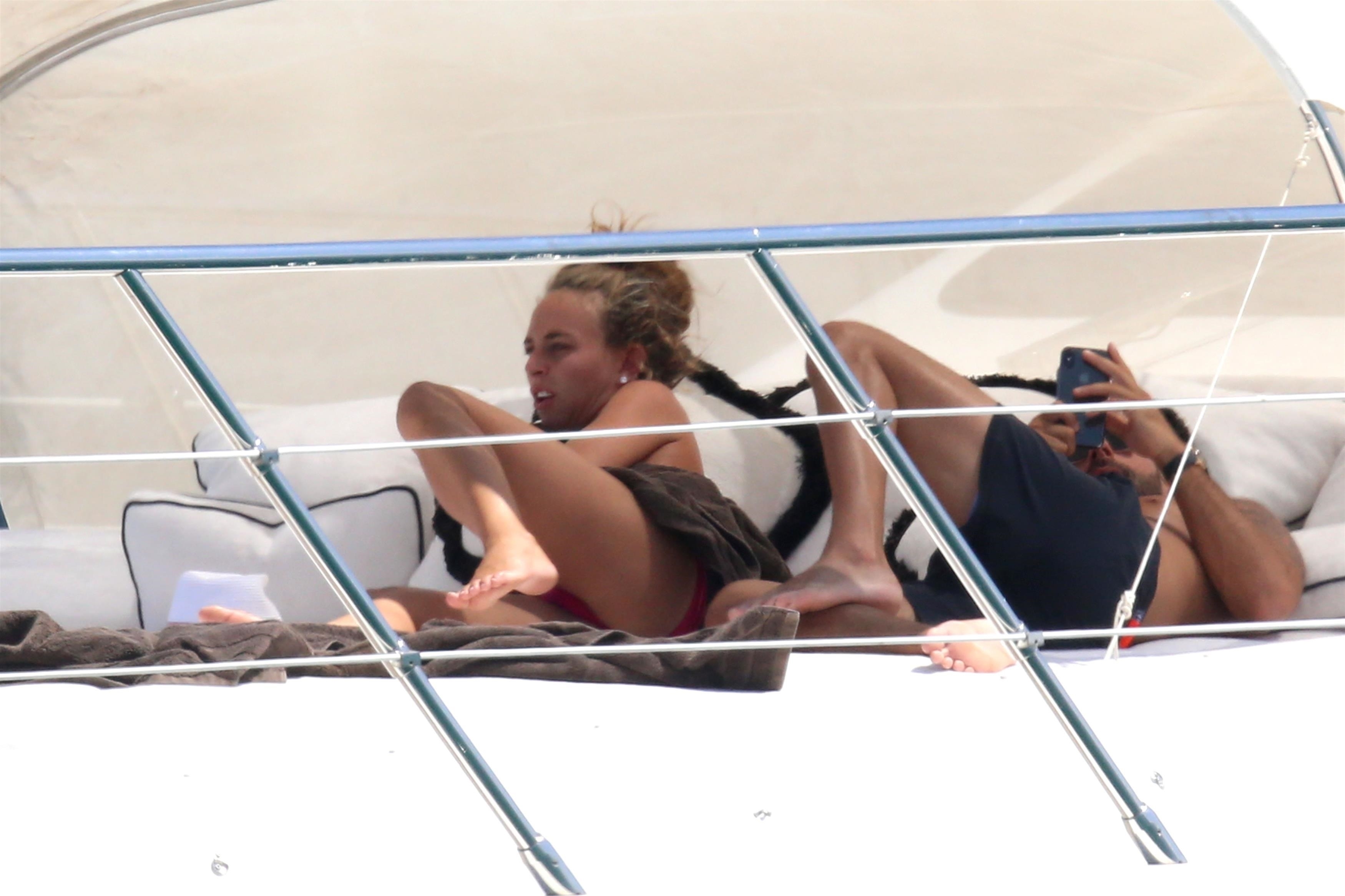 Chloe Green topless relaxing candids on the Yacht  in Sardinia 68x HQ (46).jpg