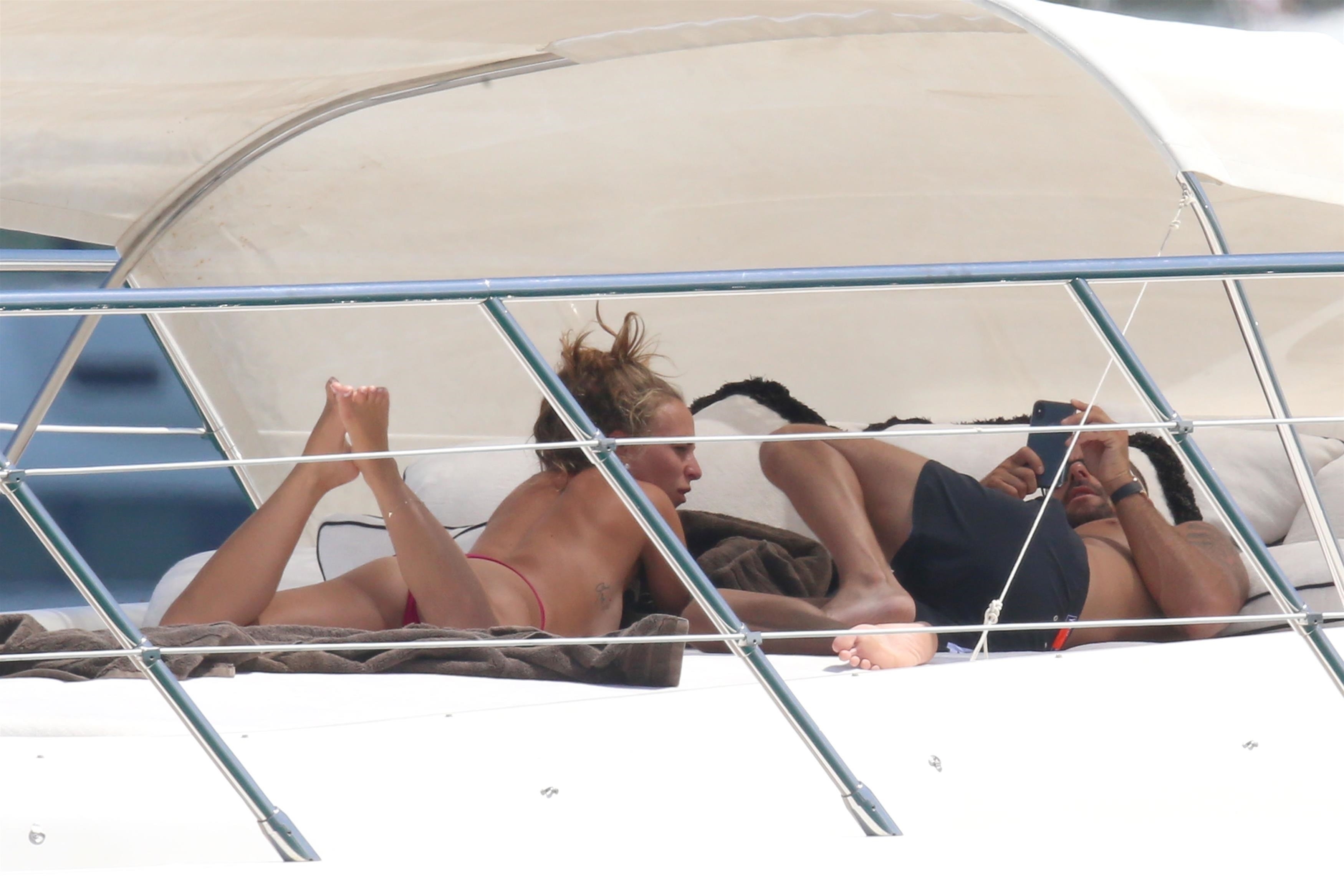 Chloe Green topless relaxing candids on the Yacht  in Sardinia 68x HQ (54).jpg