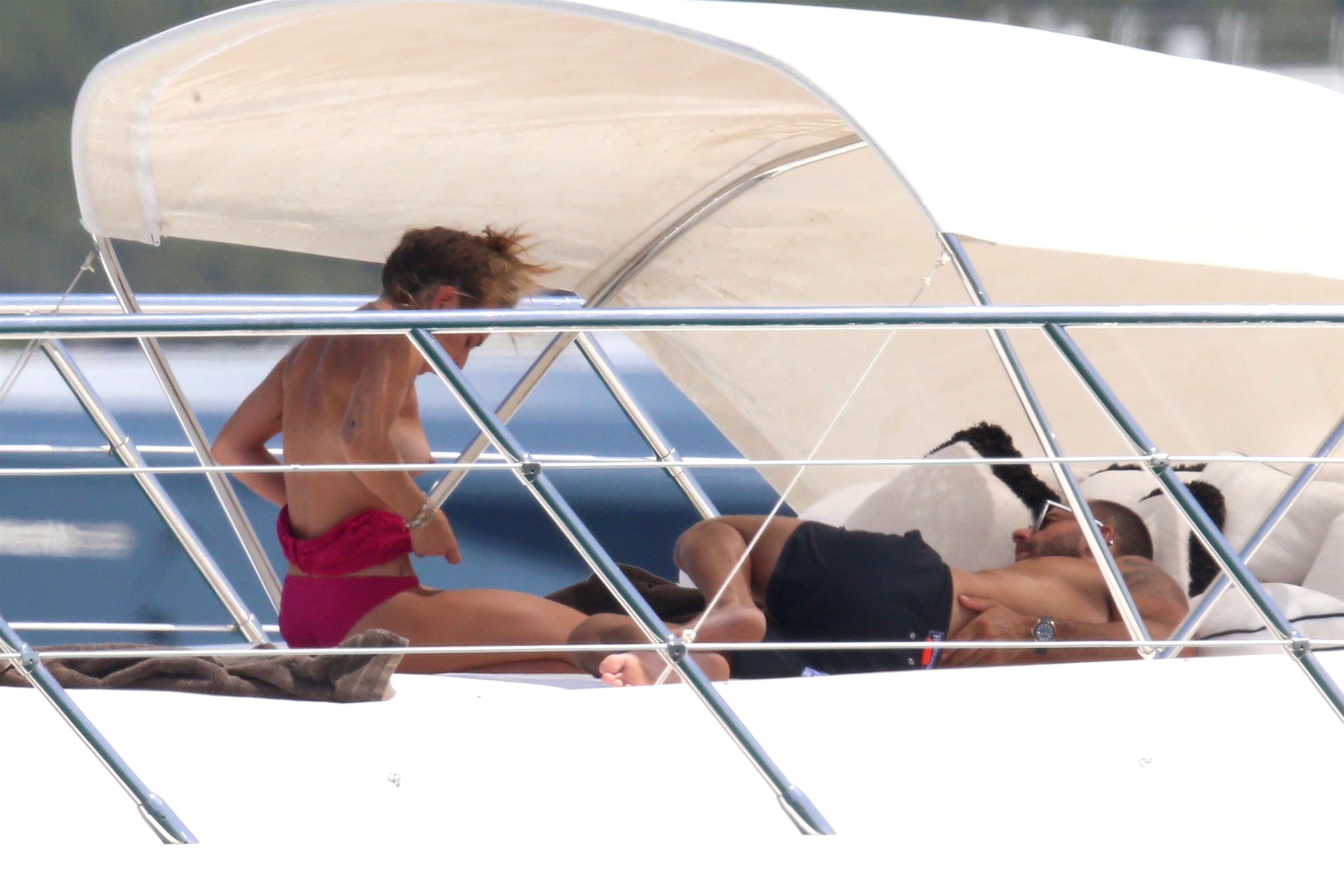 Chloe Green topless relaxing candids on the Yacht  in Sardinia 68x HQ (21).jpg