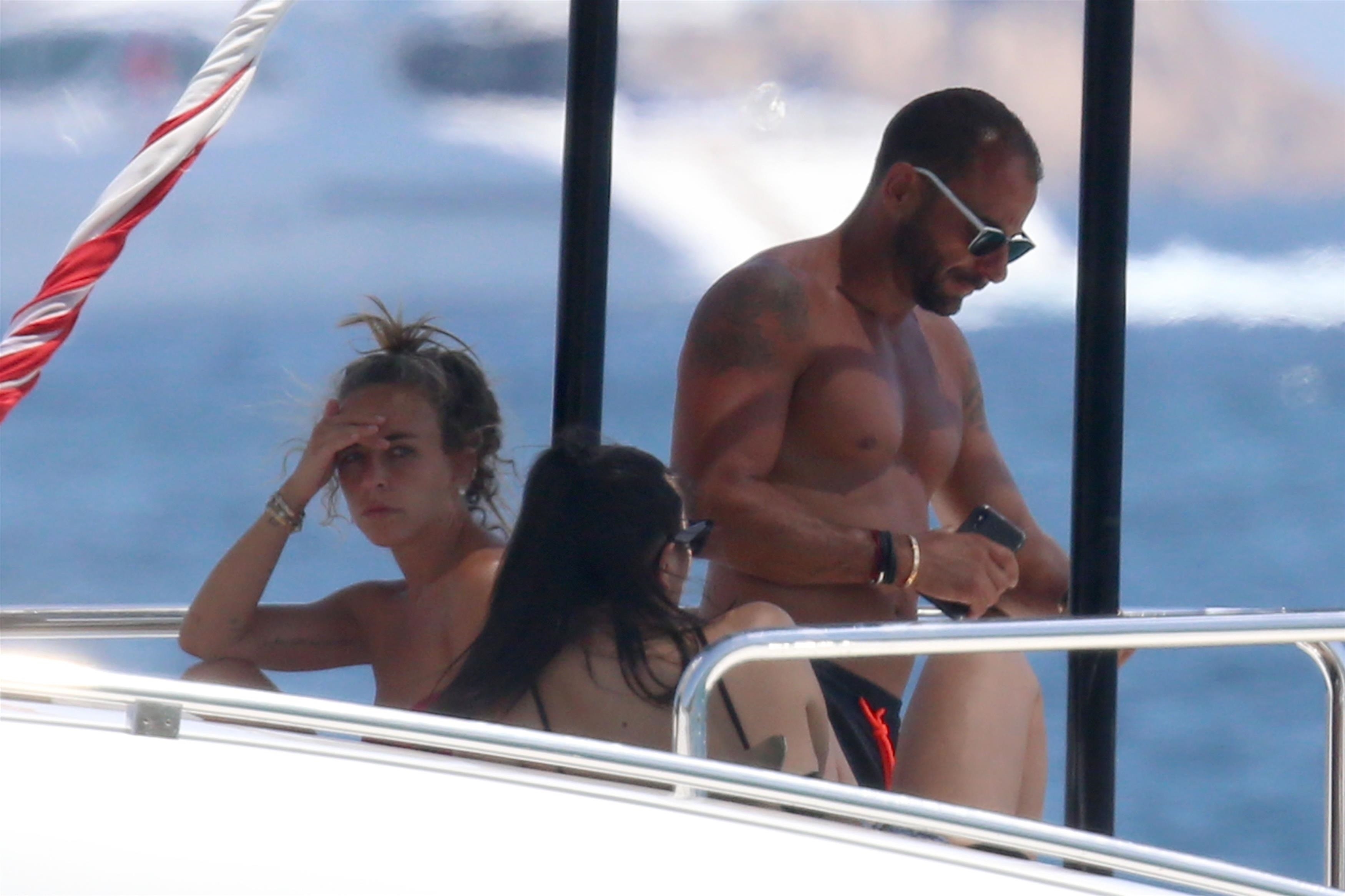 Chloe Green topless relaxing candids on the Yacht  in Sardinia 68x HQ (31).jpg