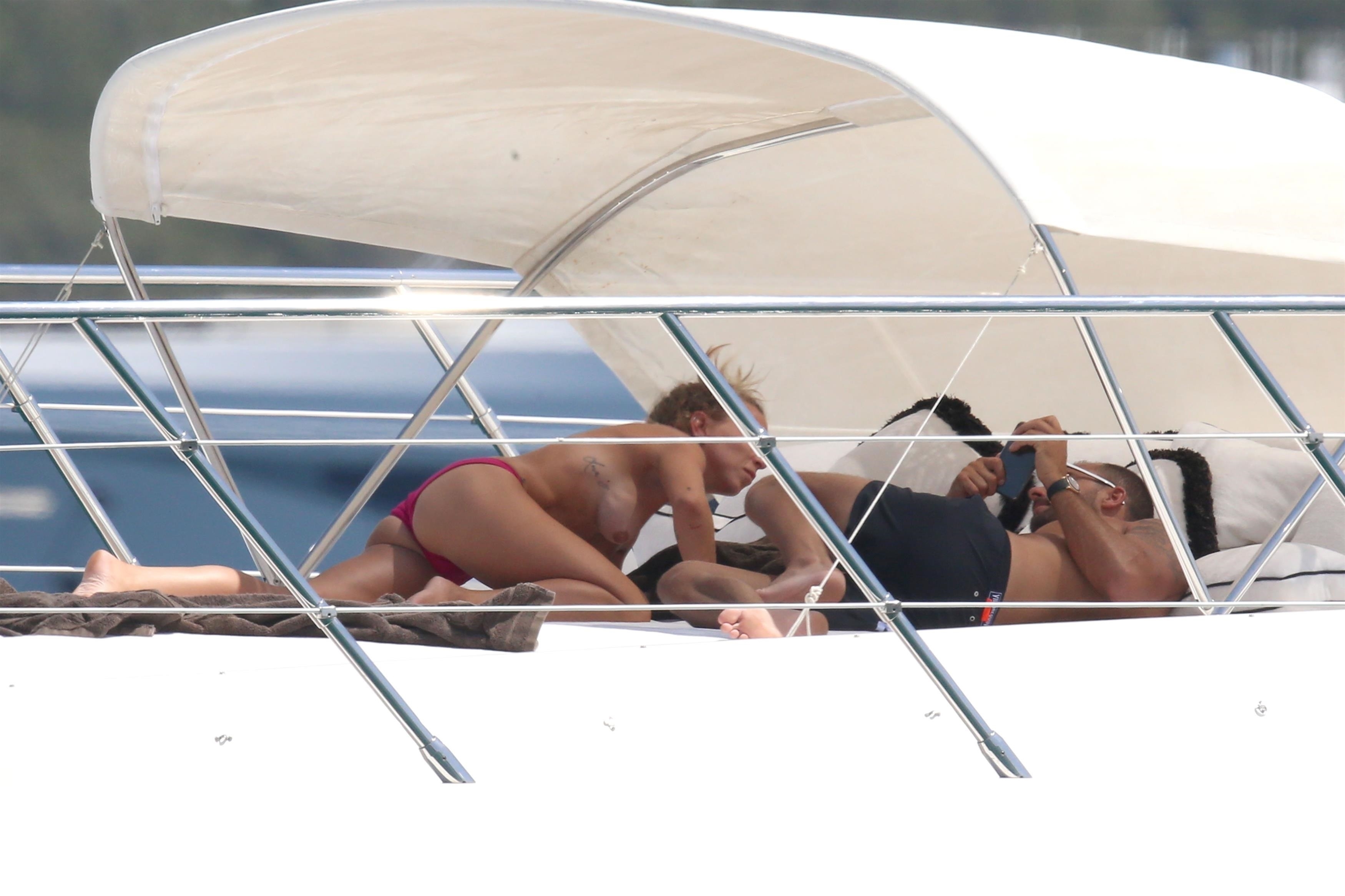 Chloe Green topless relaxing candids on the Yacht  in Sardinia 68x HQ (15).jpg