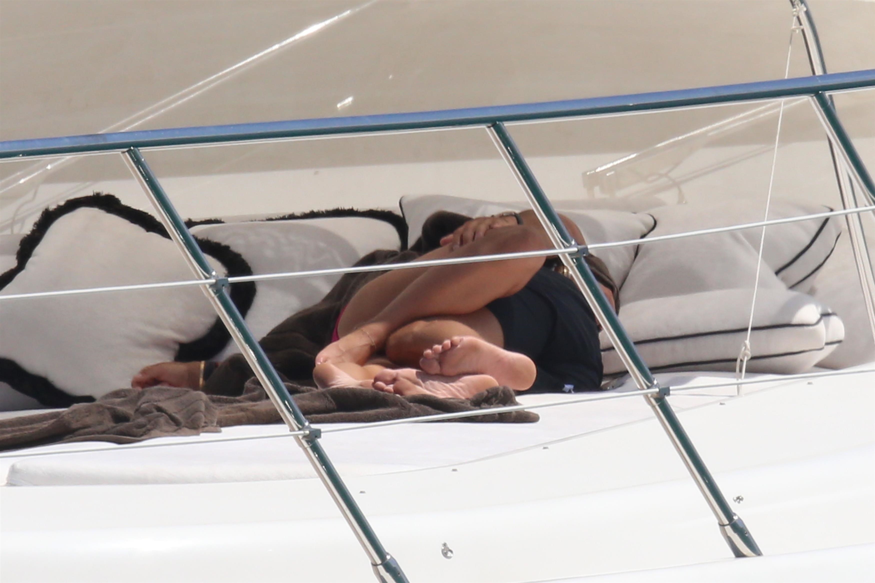 Chloe Green topless relaxing candids on the Yacht  in Sardinia 68x HQ (41).jpg