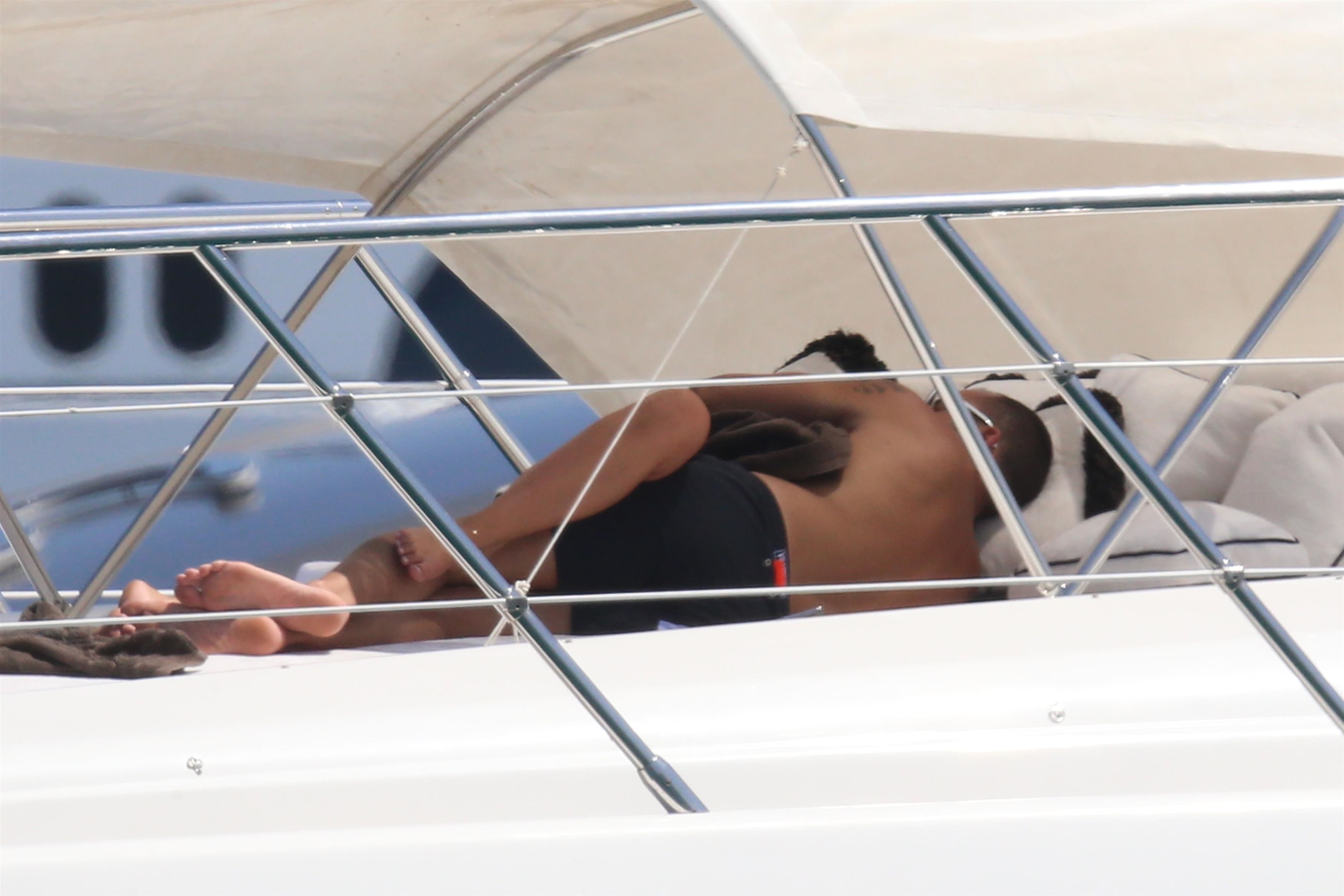 Chloe Green topless relaxing candids on the Yacht  in Sardinia 68x HQ (10).jpg